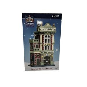 Lemax ~ Carole Towne Collection ~ Easton St. Fire House ~ 2010 ~ Rare